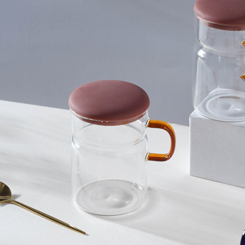 Juice Mug With Lid- Mug for coffee, tea mug, cappuccino mug | Cups and Mugs for Coffee Table & Home Decor