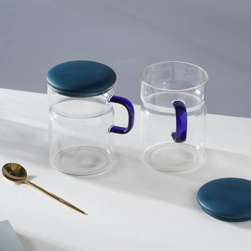 Juice Mug With Lid- Mug for coffee, tea mug, cappuccino mug | Cups and Mugs for Coffee Table & Home Decor