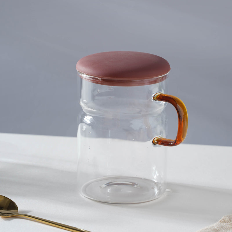 Juice Mug With Lid- Mug for coffee, tea mug, cappuccino mug | Cups and Mugs for Coffee Table & Home Decor