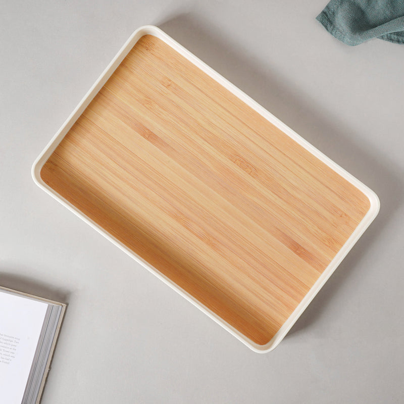 Large White Tray