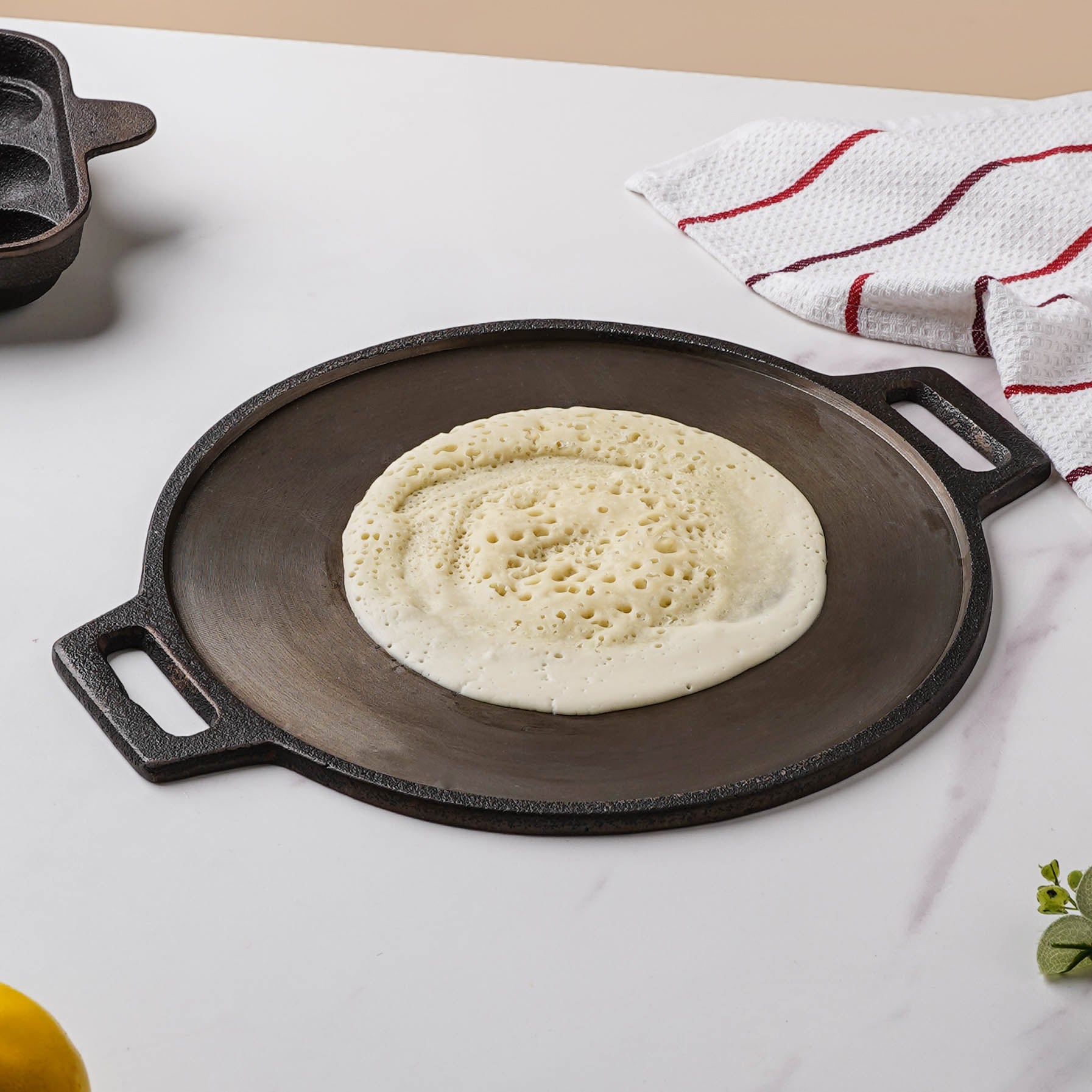 Highly Versatile And Durable Cast Iron Dosa Pan In India