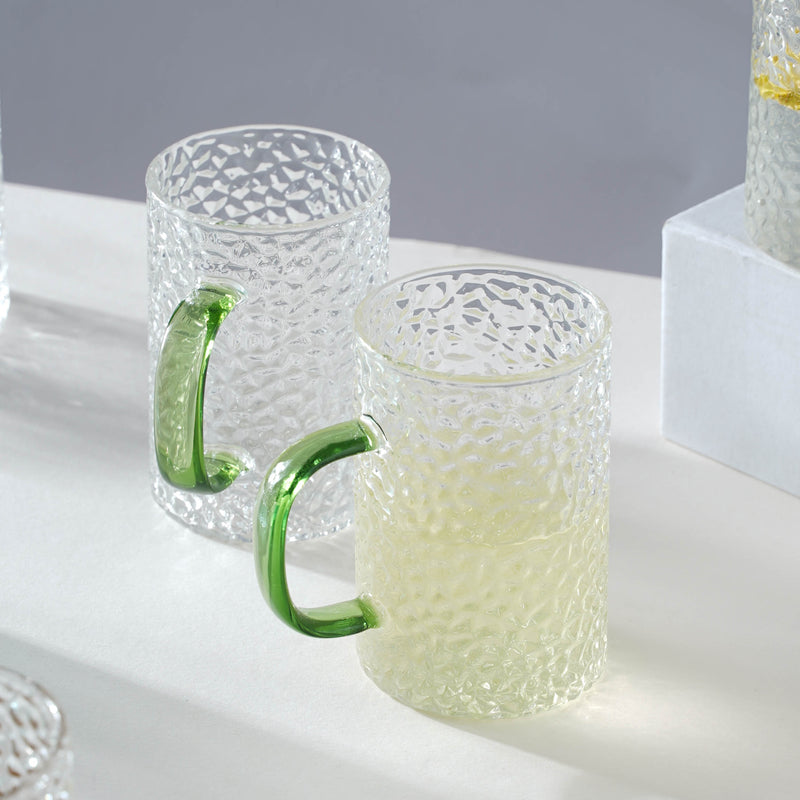 Glass Juice Mug- Mug for coffee, tea mug, cappuccino mug | Cups and Mugs for Coffee Table & Home Decor