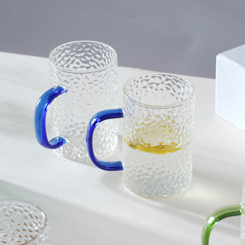 Glass Juice Mug- Mug for coffee, tea mug, cappuccino mug | Cups and Mugs for Coffee Table & Home Decor