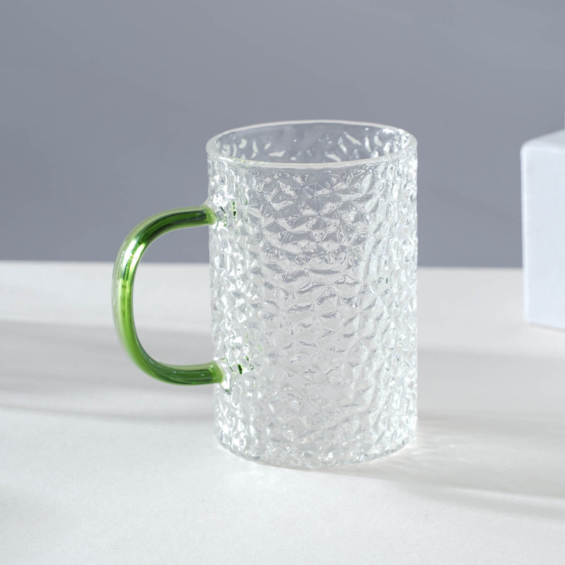 Glass Juice Mug- Mug for coffee, tea mug, cappuccino mug | Cups and Mugs for Coffee Table & Home Decor