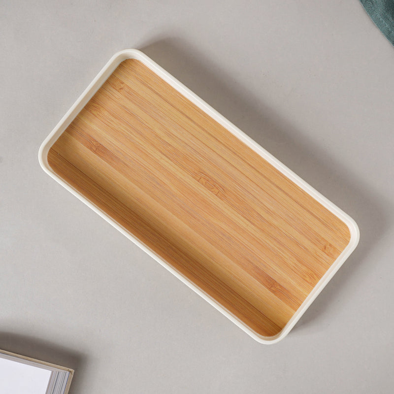 Bamboo Appetizers Tray