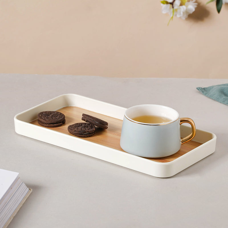 Bamboo Appetizers Tray