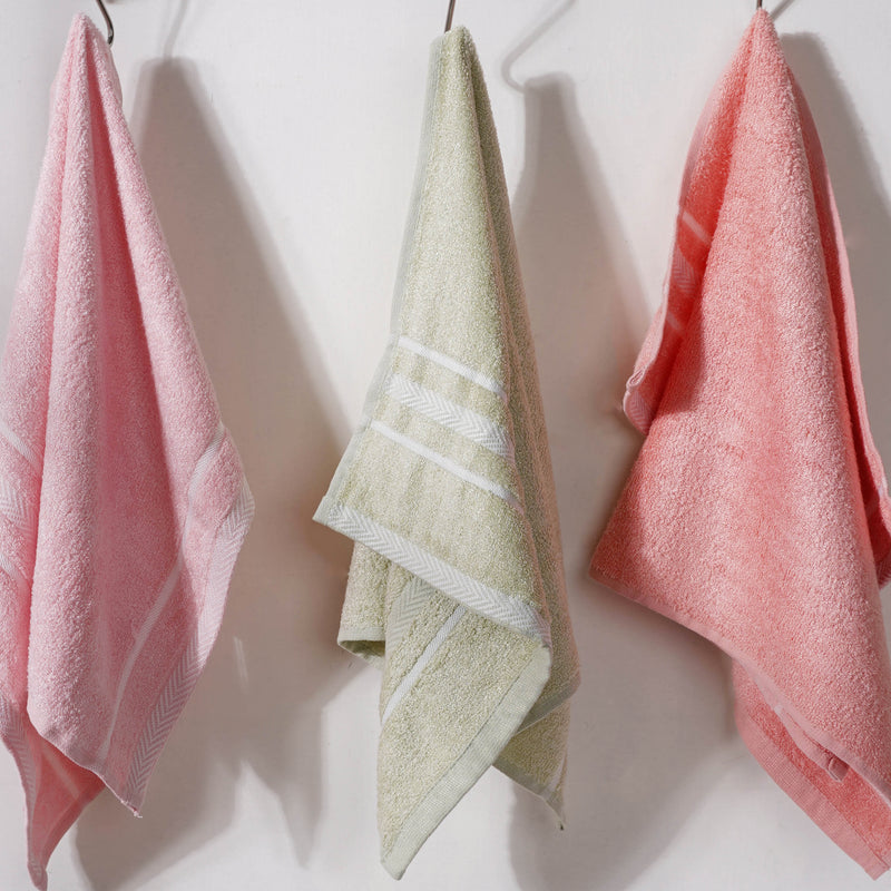 Luxury 100% Bamboo Hand Towel Set of 3