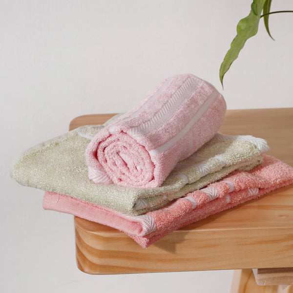 Luxury 100% Bamboo Hand Towel Set of 3