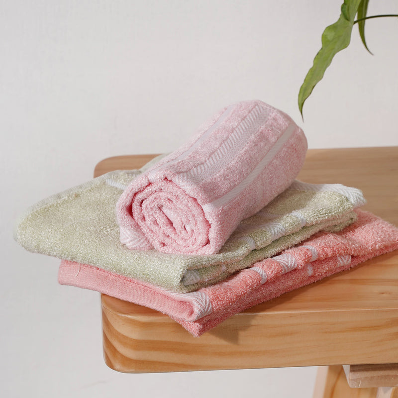 Luxury 100% Bamboo Hand Towel Set of 3