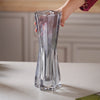 Crystal Flower Vase Large - Glass flower vase for home decor, office and gifting | Home decoration items