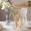 Crystal Flower Vase Large - Glass flower vase for home decor, office and gifting | Home decoration items