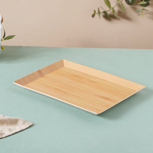 Bamboo Wooden Pattern Tray