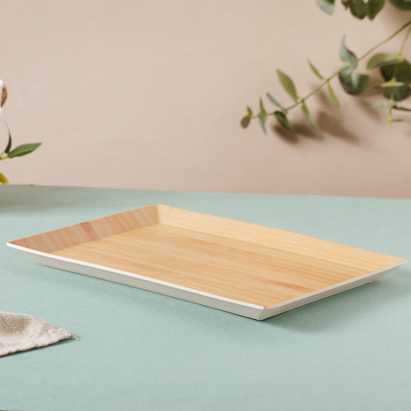 Bamboo Wooden Pattern Tray