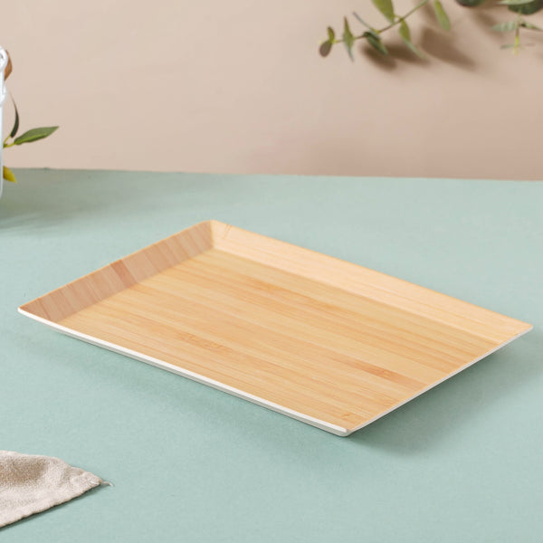 Bamboo Wooden Pattern Tray