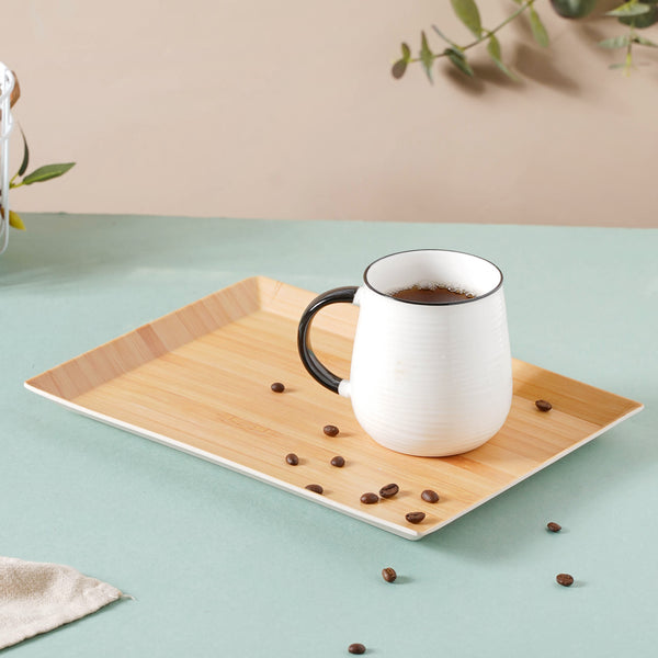 Bamboo Wooden Pattern Tray