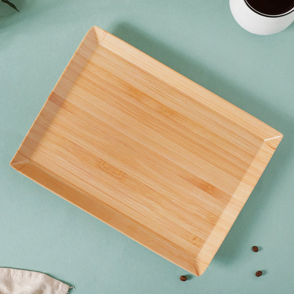 Bamboo Wooden Pattern Tray