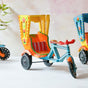 Wooden Rickshaw - Showpiece | Home decor item | Room decoration item