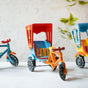 Wooden Rickshaw - Showpiece | Home decor item | Room decoration item