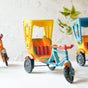 Wooden Rickshaw - Showpiece | Home decor item | Room decoration item