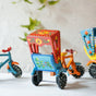 Wooden Rickshaw - Showpiece | Home decor item | Room decoration item