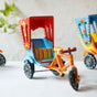 Wooden Rickshaw - Showpiece | Home decor item | Room decoration item