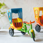 Wooden Rickshaw - Showpiece | Home decor item | Room decoration item