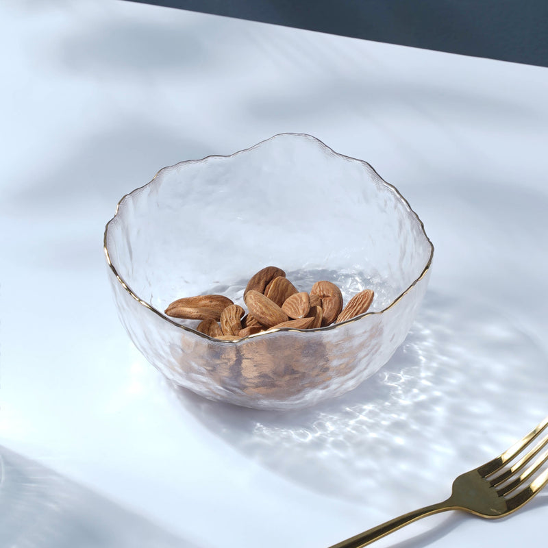 Glass Bowl - Glass bowl, serving bowls, bowl for snacks, glass serving bowl | Bowls for dining table & home decor