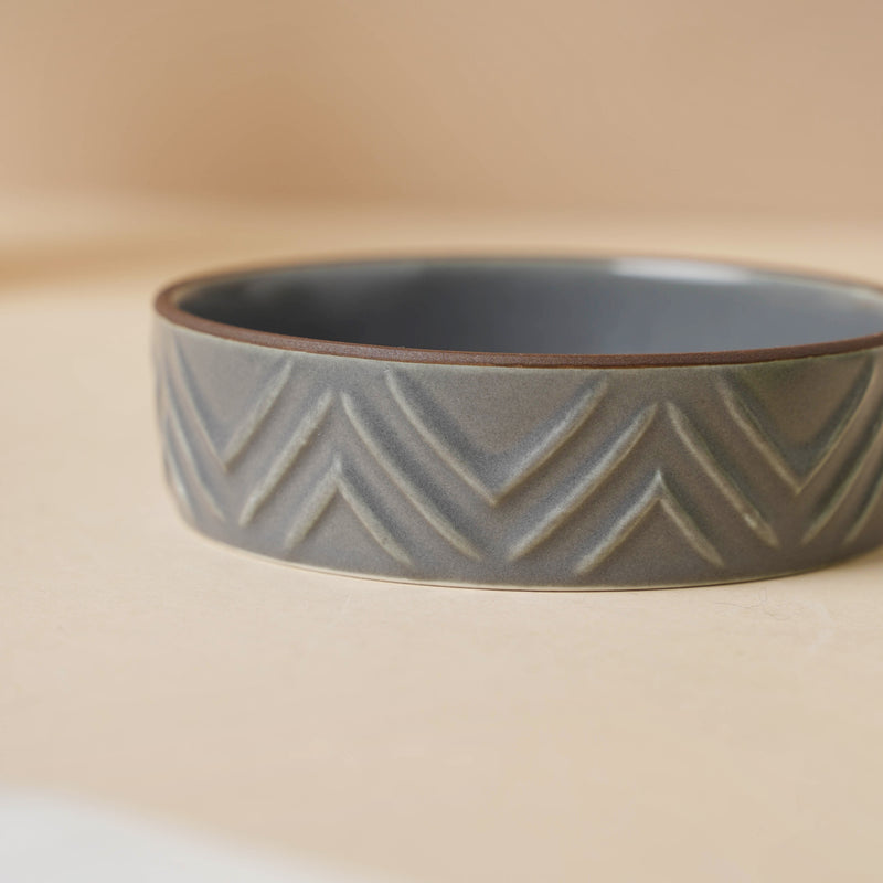 Asphalt Grey Dip Bowl - Bowl, ceramic bowl, dip bowls, chutney bowl, dip bowls ceramic | Bowls for dining table & home decor 