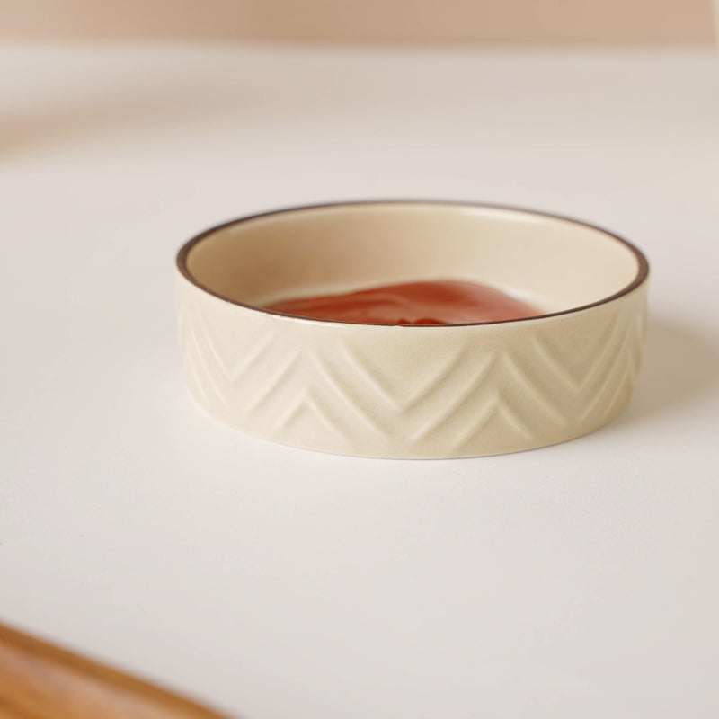 CrÃ¨me De La CrÃ¨me Dip Bowl - Bowl, ceramic bowl, dip bowls, chutney bowl, dip bowls ceramic | Bowls for dining table & home decor 