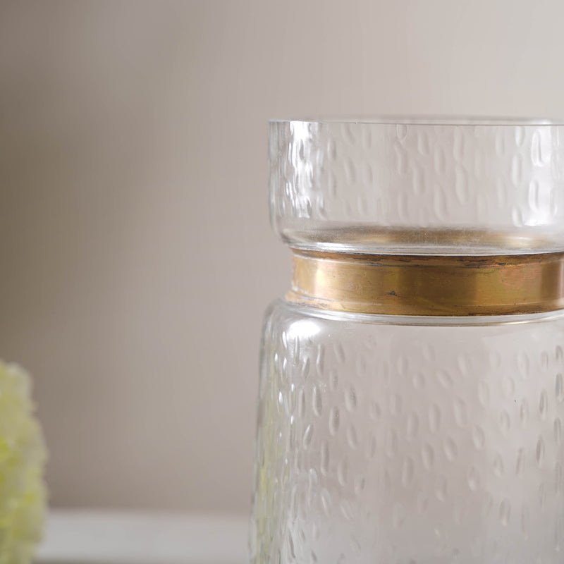 Bouquet Flower Jar - Glass flower vase for home decor, office and gifting | Home decoration items