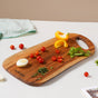 Organic Wooden Platter 18 Inch - Cheese board, serving platter, wooden platter | Plates for dining & home decor