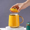 Mug With Gold Detail- Mug for coffee, tea mug, cappuccino mug | Cups and Mugs for Coffee Table & Home Decor
