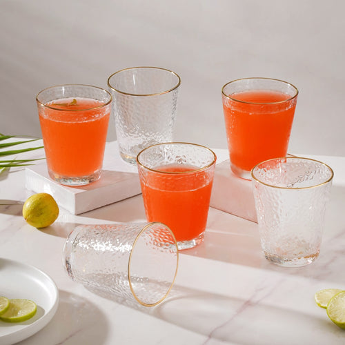 Drinking Water Glass Set Buy Glass Tumblers Online Nestasia