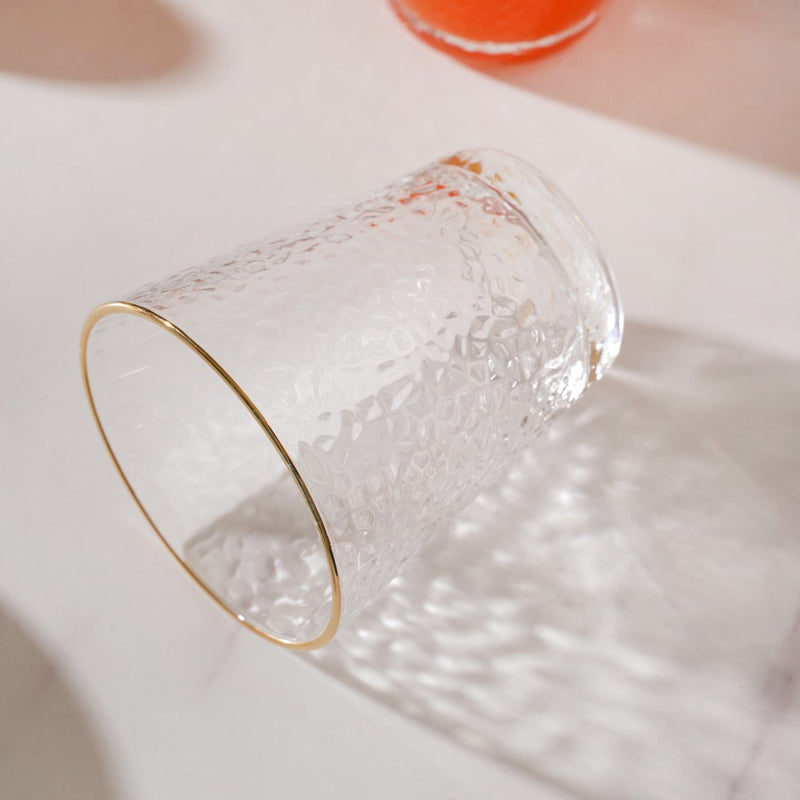 Pebble Textured Short Tumbler Set Of 6 250 ml
