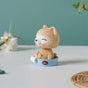 Puppy In A Tub Bobble Head Resin Showpiece - Showpiece | Home decor item | Room decoration item