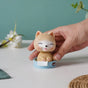 Puppy In A Tub Bobble Head Resin Showpiece - Showpiece | Home decor item | Room decoration item