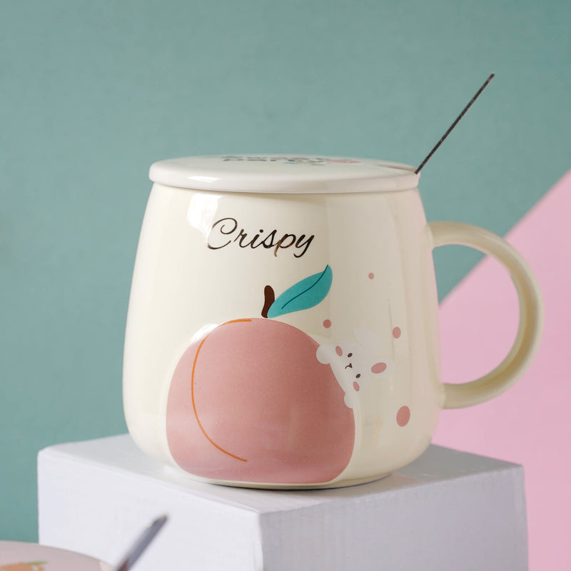 Fruit Ceramic Mug- Mug for coffee, tea mug, cappuccino mug | Cups and Mugs for Coffee Table & Home Decor