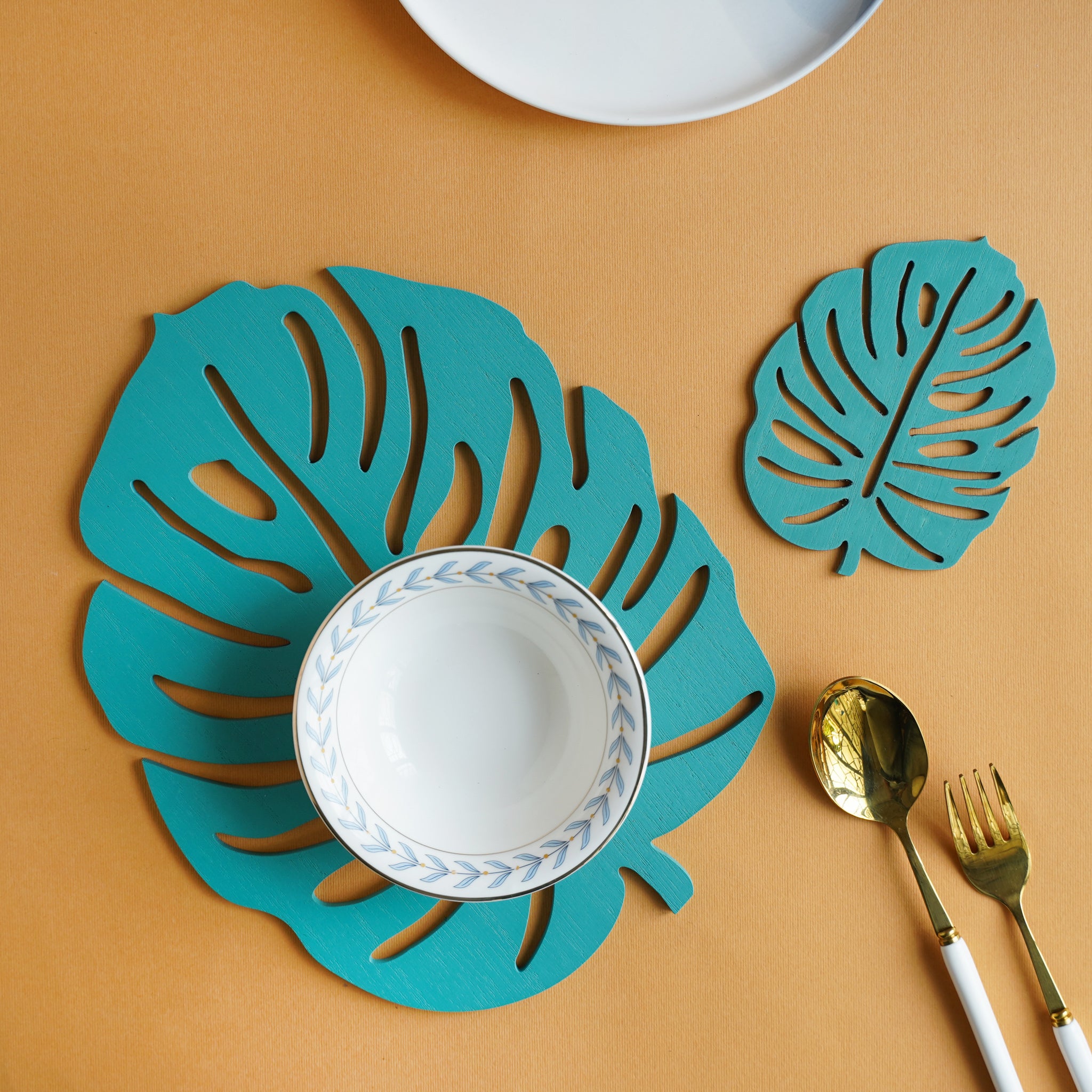 Leaf Table Mat Online - Premium Table Mat | Nestasia