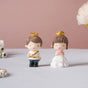 Wedding Couple Resin Showpiece Set Of 2 - Showpiece | Home decor item | Room decoration item