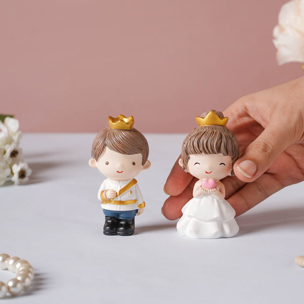Wedding Couple Resin Showpiece Set Of 2