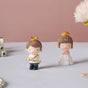 Wedding Couple Resin Showpiece Set Of 2 - Showpiece | Home decor item | Room decoration item