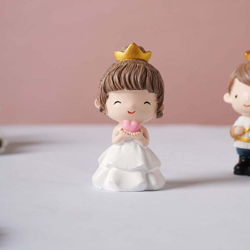 Wedding Couple Resin Showpiece Set Of 2 - Showpiece | Home decor item | Room decoration item