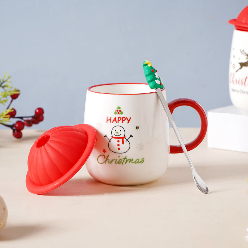Christmas Coffee Cup- Mug for coffee, tea mug, cappuccino mug | Cups and Mugs for Coffee Table & Home Decor