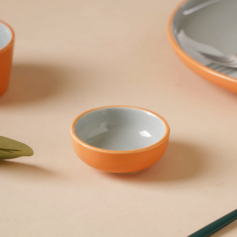 Zoella Grey 33 Piece Dinnerware For 6