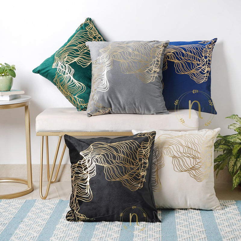 Abstract Pillow Covers Set of 2 - Nestasia