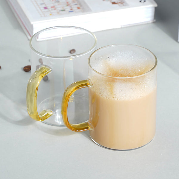 Glass Tea Mug Set of 2