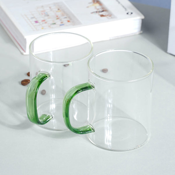 Glass Tea Mug Set of 2