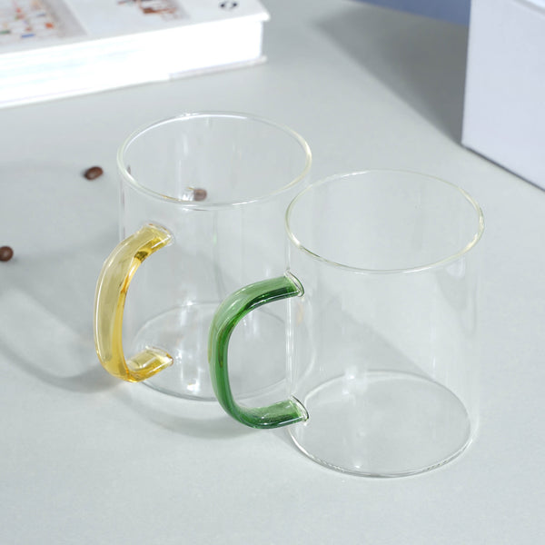 Glass Tea Mug Set of 2