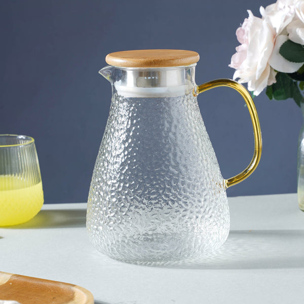 Lemonade Jug - Water jug, glass jug, juice jug | Jug for Dining table & Home decor
