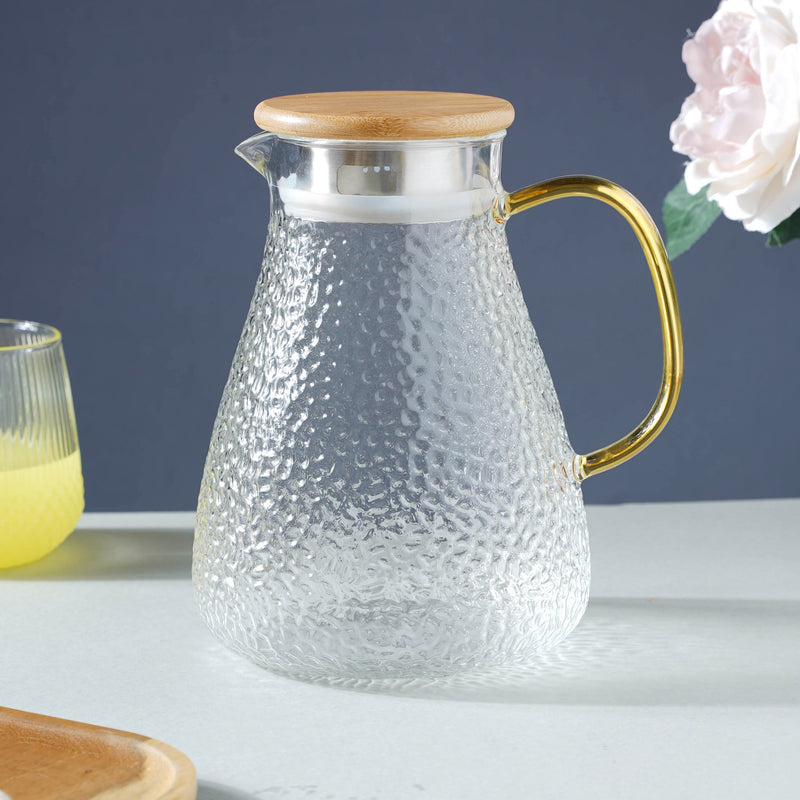 Lemonade Jug - Water jug, glass jug, juice jug | Jug for Dining table & Home decor